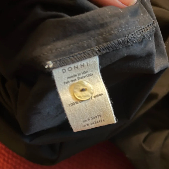 DONNI. Sandwash Mandarin Dress - Picture 7 of 9